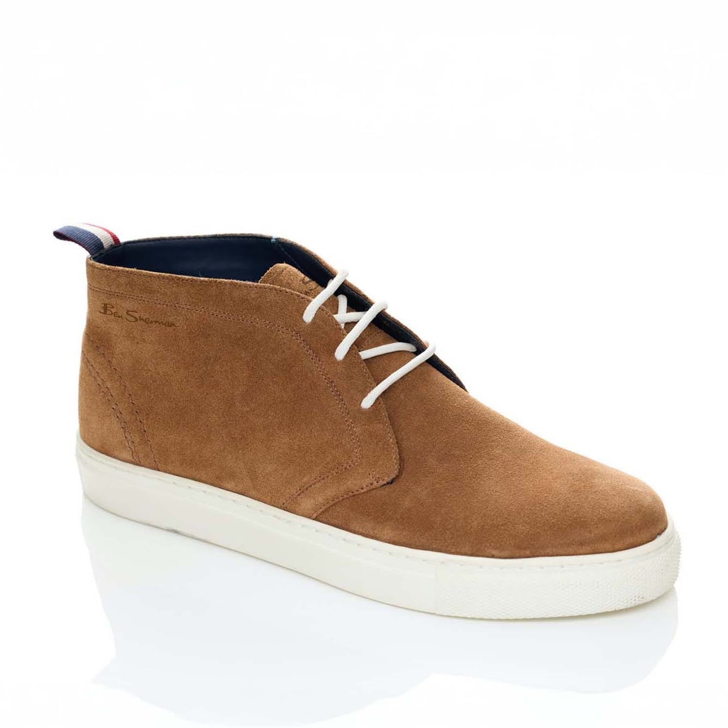 Ben Sherman Lyle Mens Chukka Boot Black Size 7 M Ben Sherman | Parka Boots | Tan | SportsDirect.com main image 2