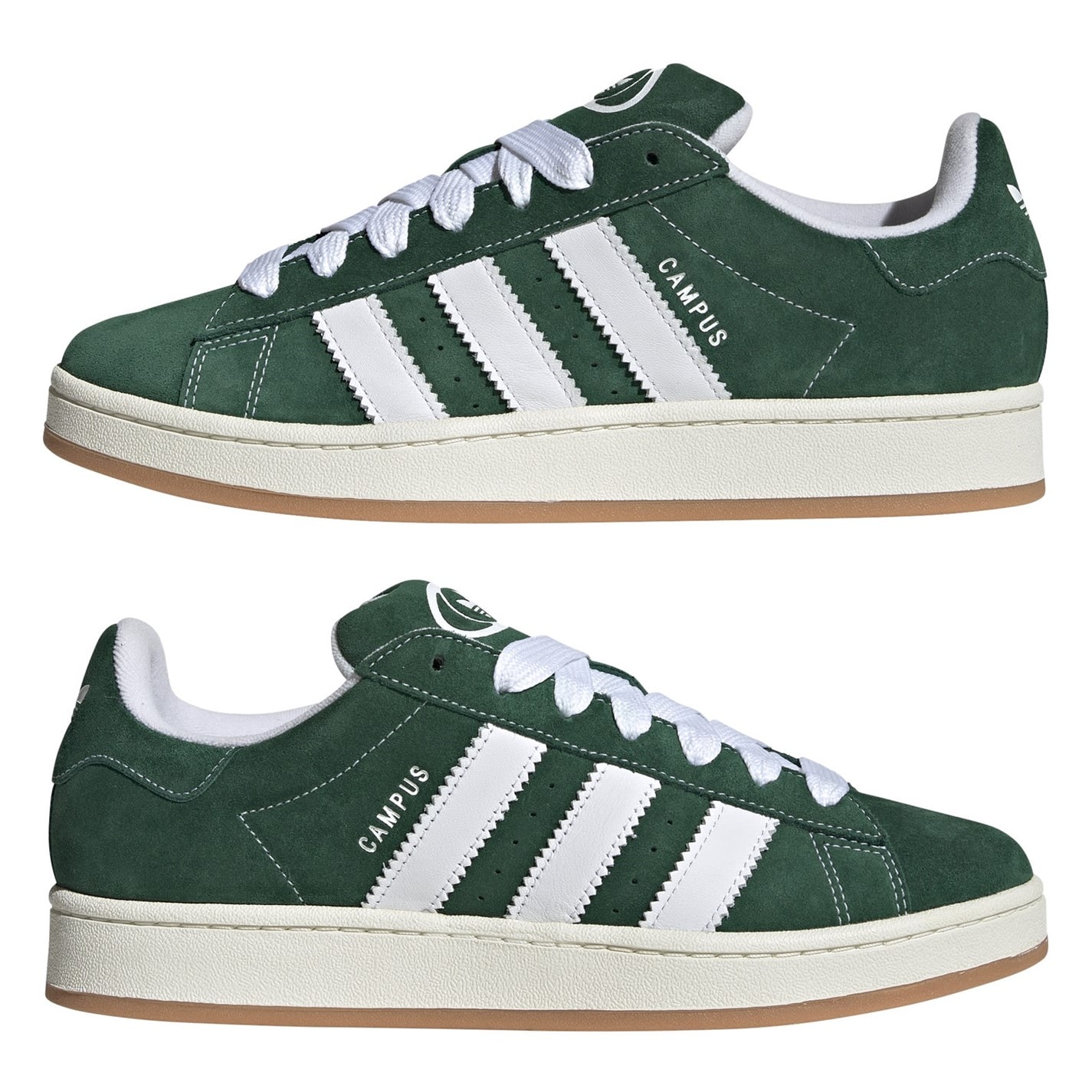 adidas gazelle silver green womens Campus 00s main image 0