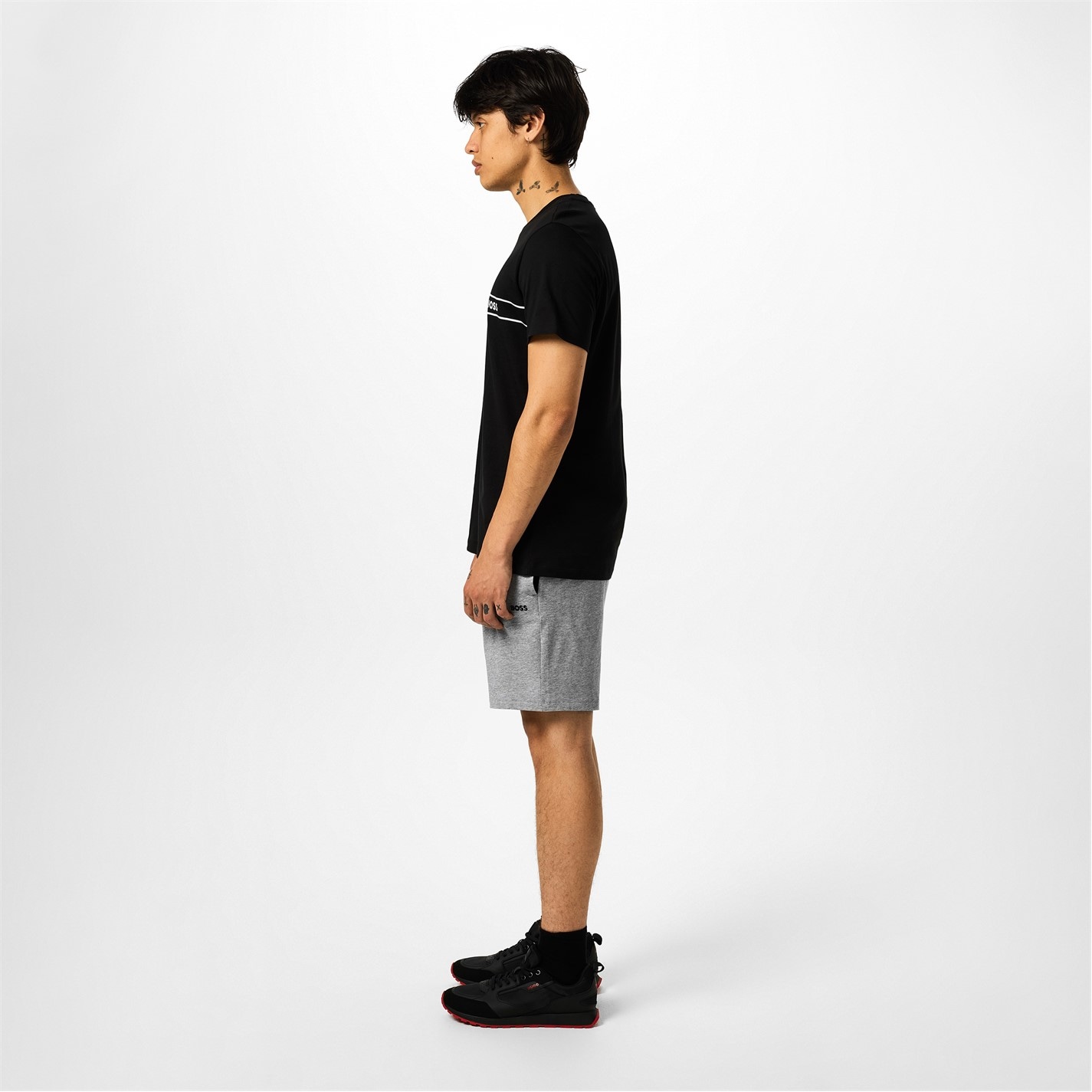Scarpe Da Corsa HUGO Icelin_Runn_pumf – Uomo, Colore Nero, Taglia 39 EU – Calzatura Sportiva Leggera E Foderata