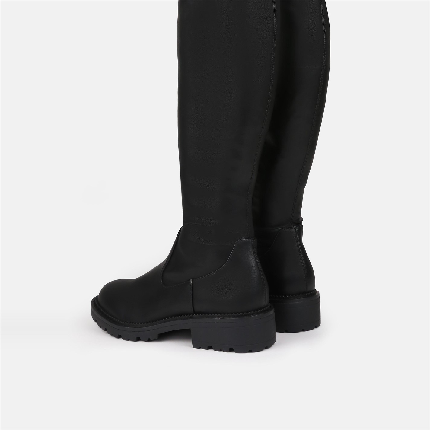 The Knee Cleated Sock Boots 