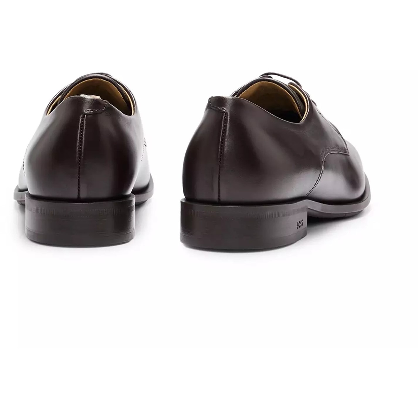 BOSS Colby Leather Derby In Brown For Men