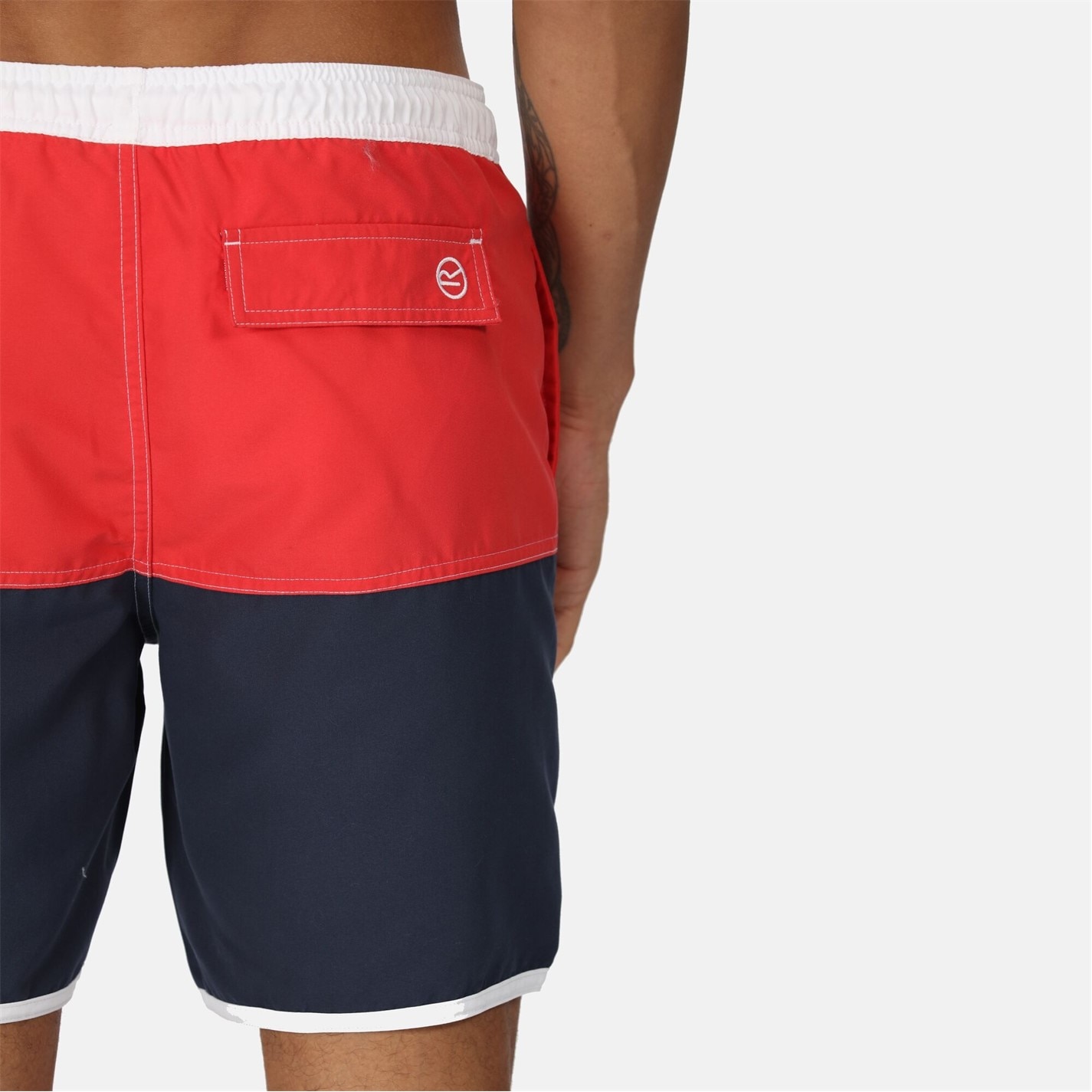 Regatta Men's Benicio Swim Shorts, Nuoto Uomo, Dkdn/Gldstrw