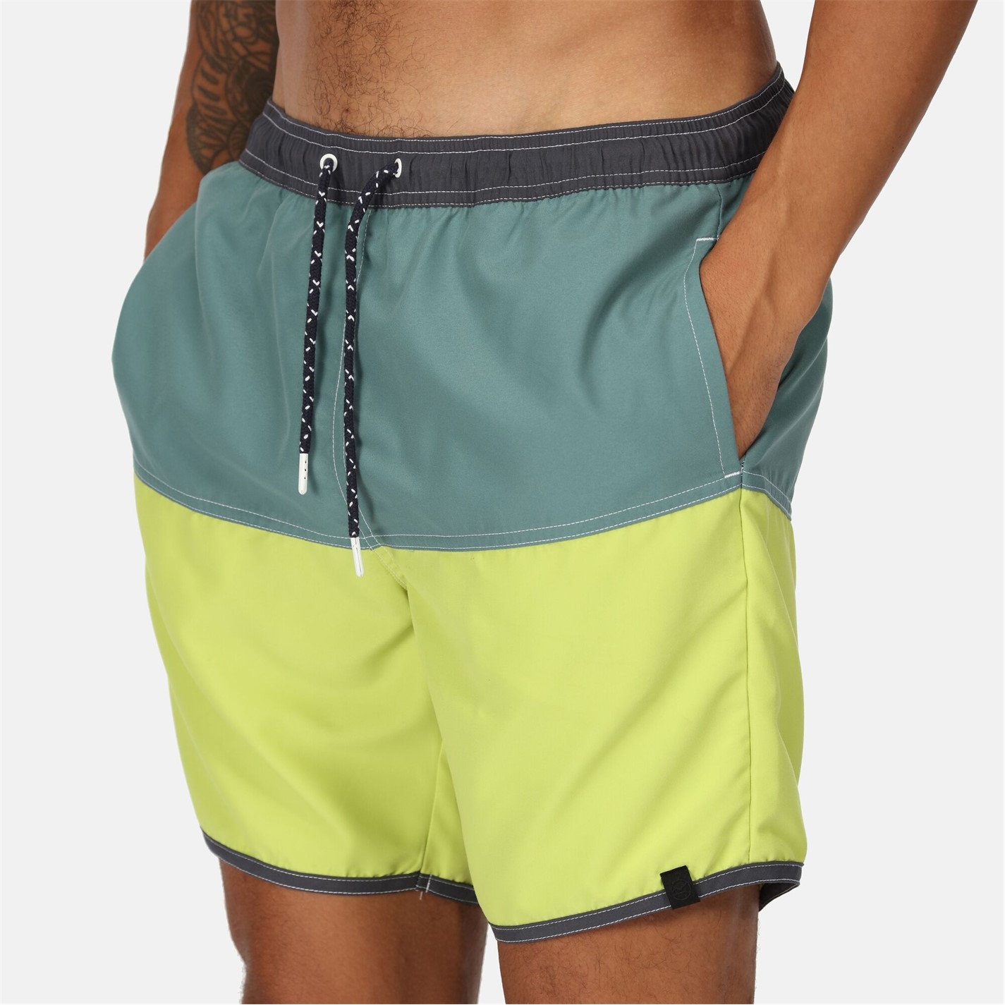 Regatta Benicio Pantaloncini Da Nuoto Uomo – Microfibra Riciclata Ad Asciugatura Rapida - 5