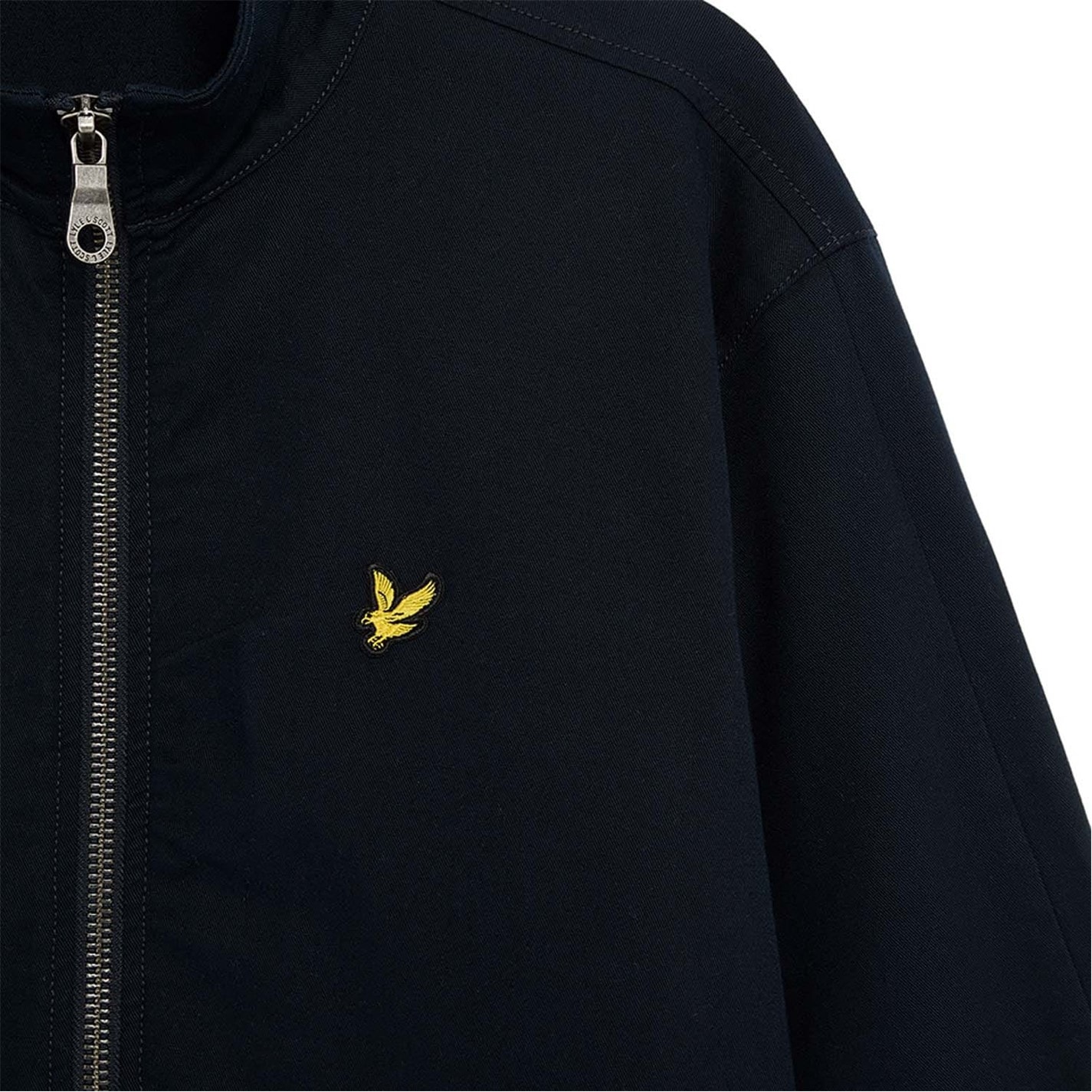 Lyle and Scott | High Neck Twill Jacket | Blue | SportsDirect.com