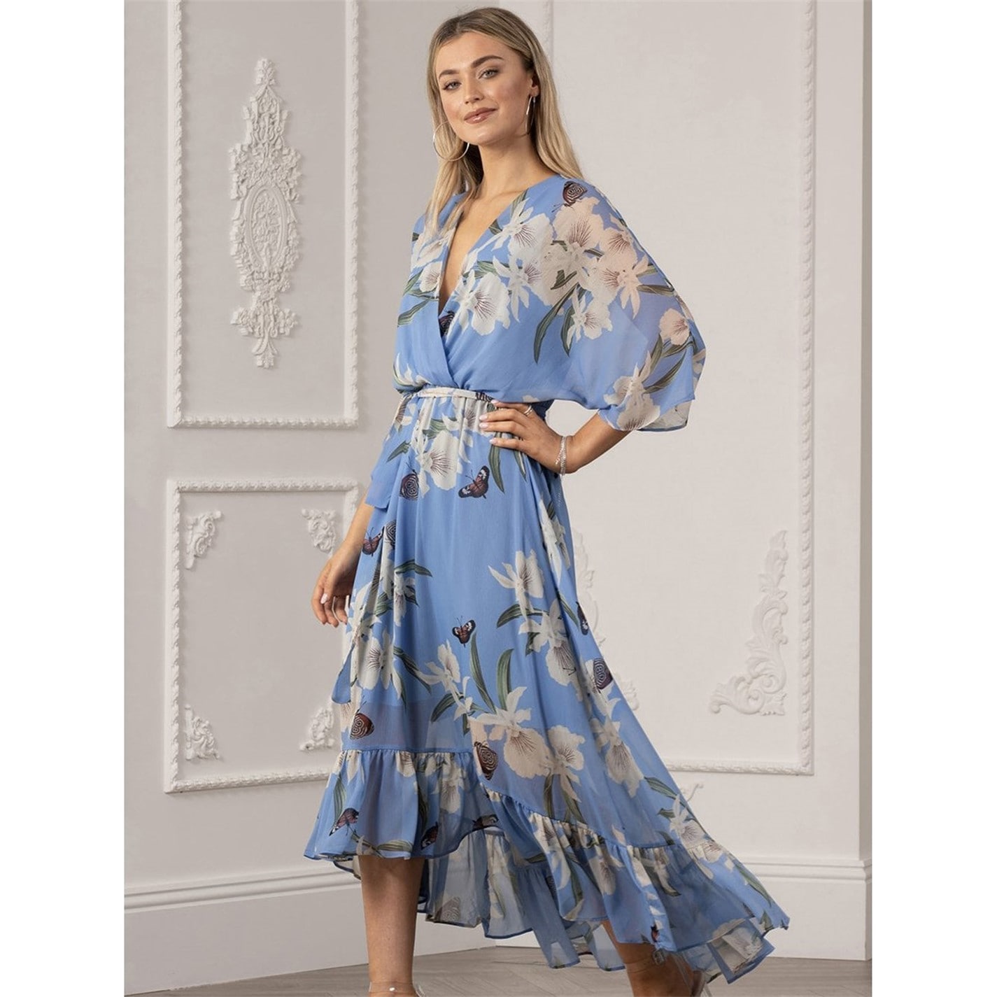 Yun Dress (Light blue)