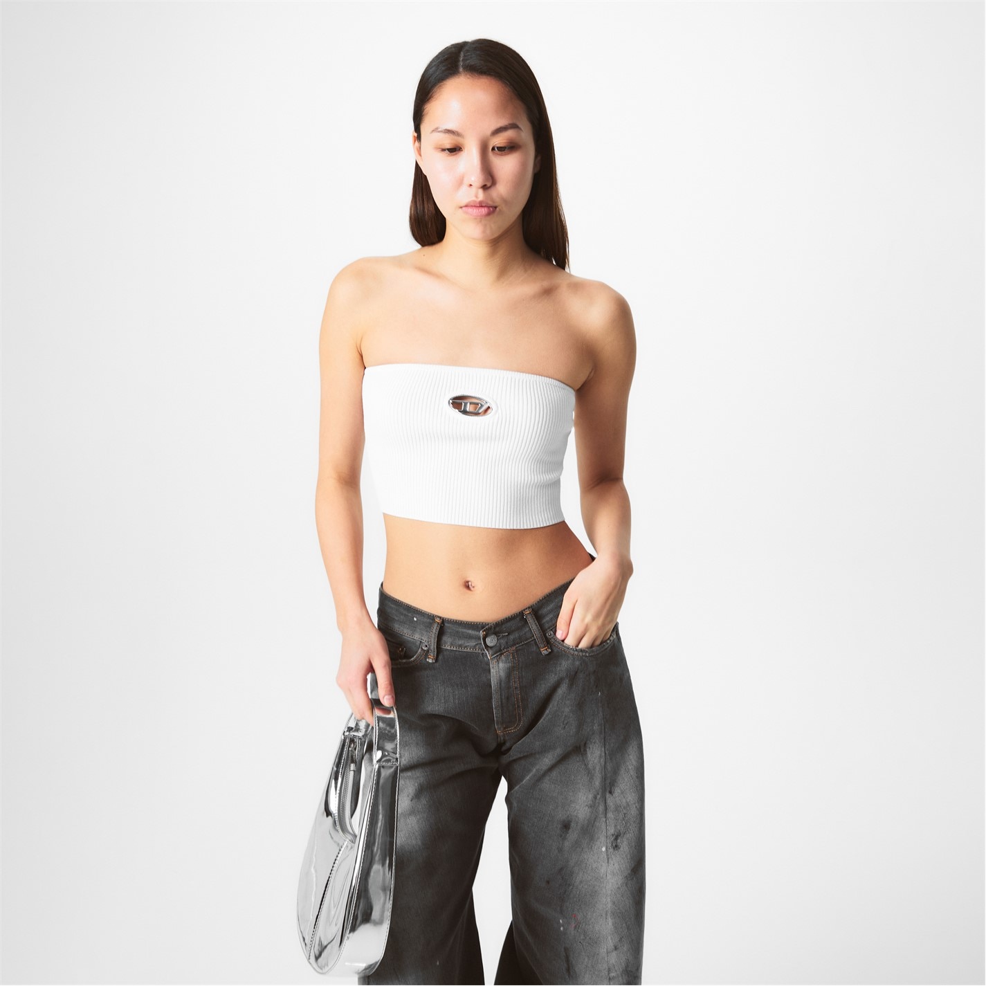 DIESEL M-CLARKSVILLE ベアトップ Sサイズ DIESEL | M-Clarksville Bandeau | Bandeau Tops | SportsDirect.com