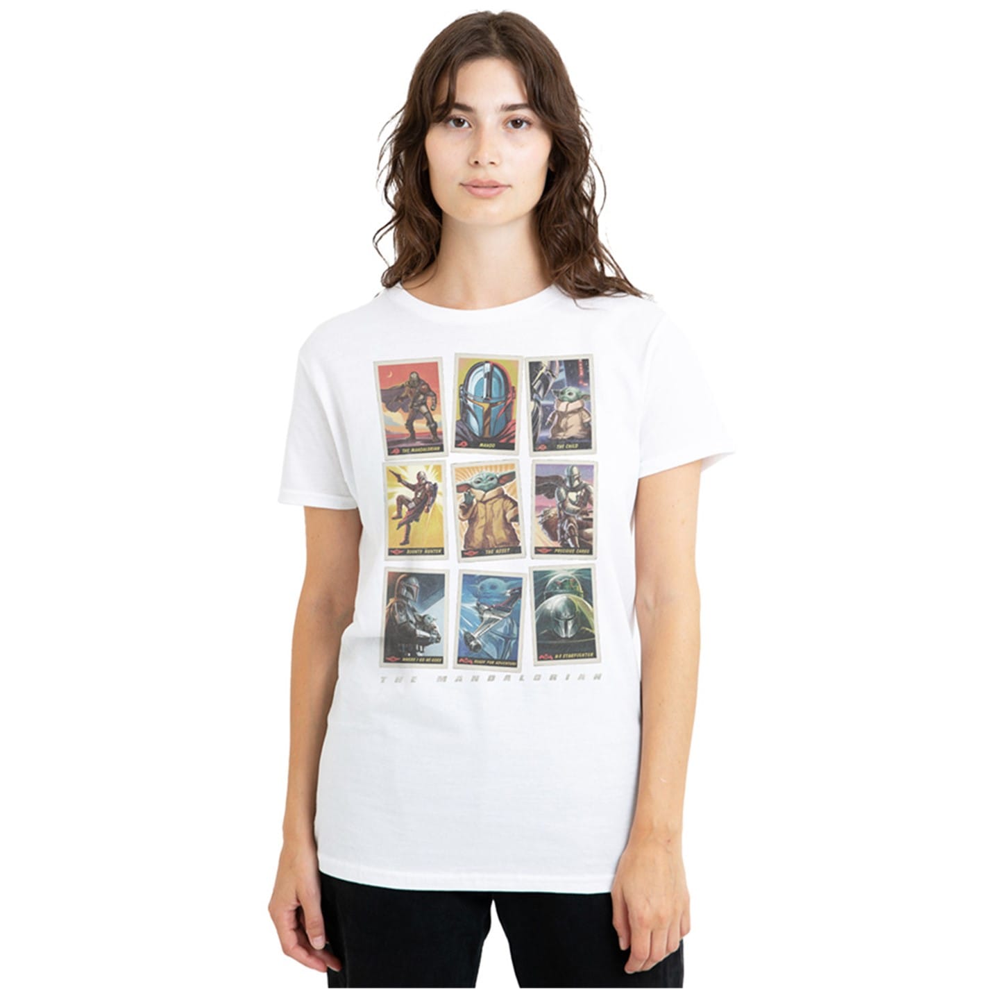 digimon bt14 card list english Star Wars The Mandalorian Mens T-Shirt main image 1