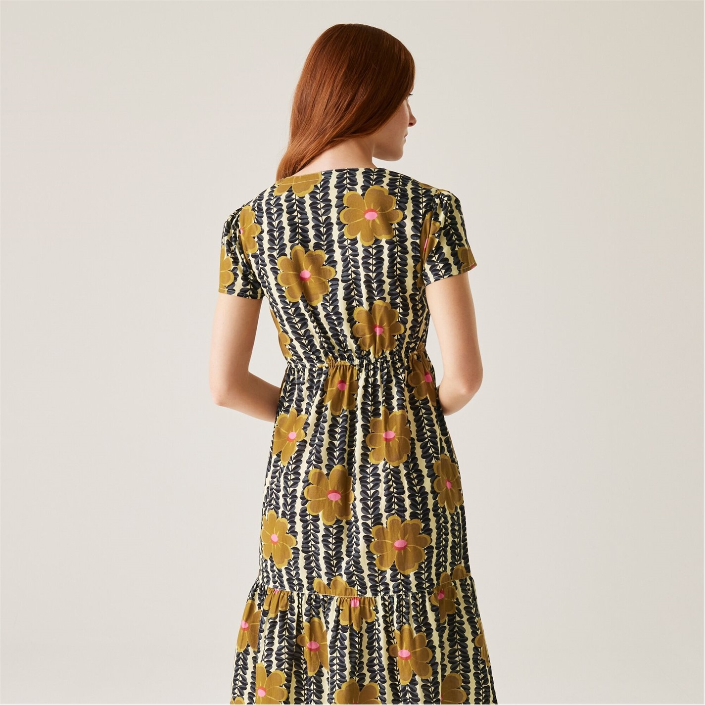 regatta-women-s-orla-kiely-smock-dress-lotus-yellow-sportsdirect