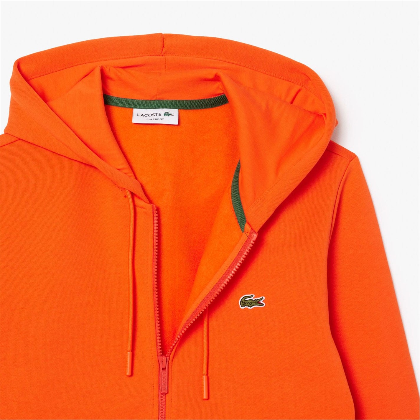Lacoste Zip Up Fleece Full Zip Mens Lacoste Zip Up Sweatshirt