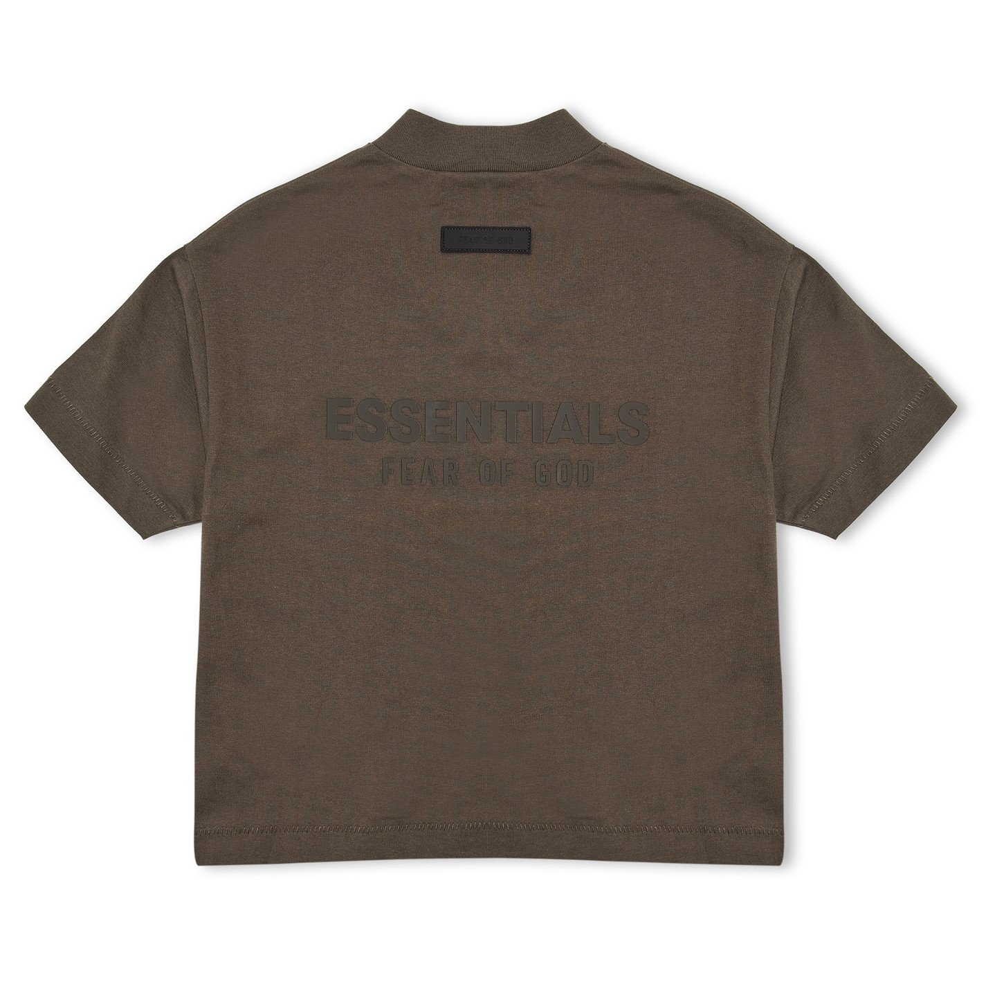 FEAR OF GOD ESSENTIALS | Unisex Kids' V-Neck T-Shirt | Ink