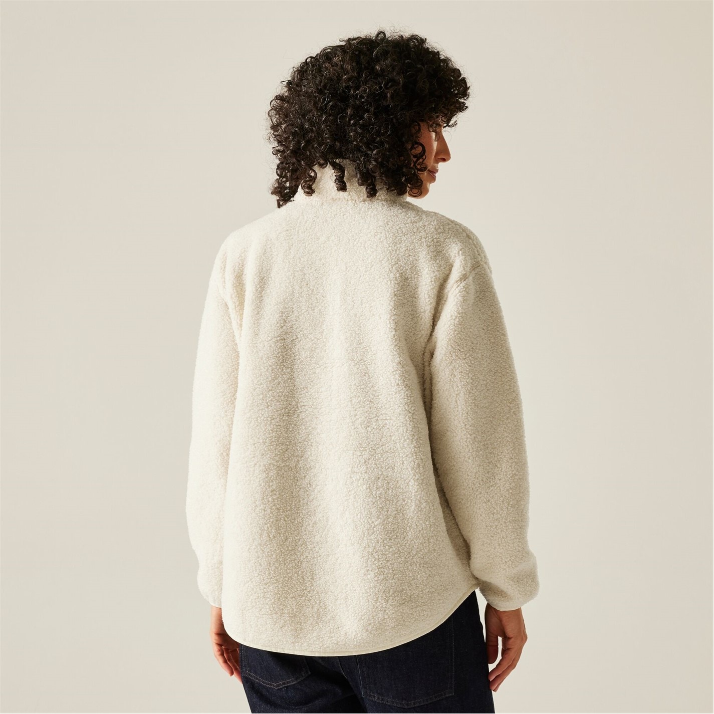 Acquista Blu - Regatta - Frankie - Pile in sherpa con mezza zip da Next Italy