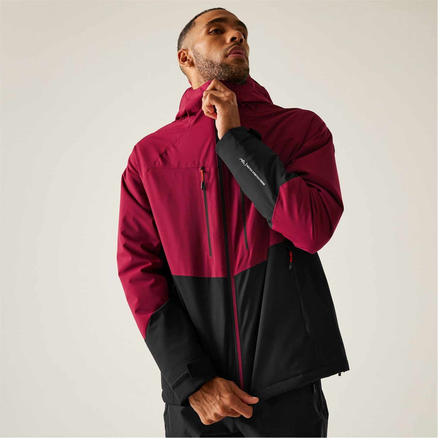 REGATTA HIGHTON STRETCH PADDED JKT III ADMIRAL BLUE/RU - Giacca trekking