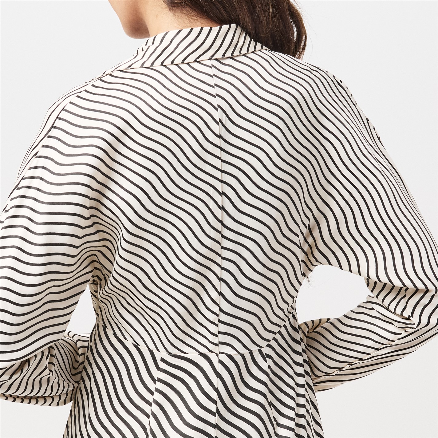 French Connection | Women's Candice A Line Dress | Black/Cream ...
