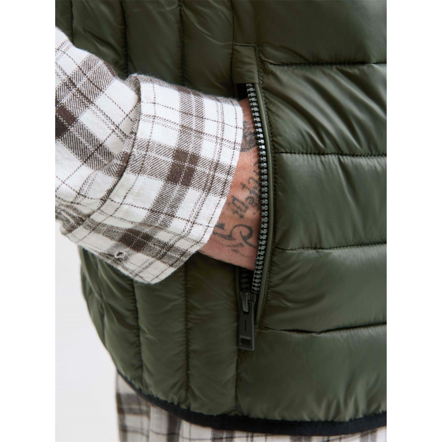 JACK & JONES Vest 'JJEState' in Light Grey | ABOUT YOU