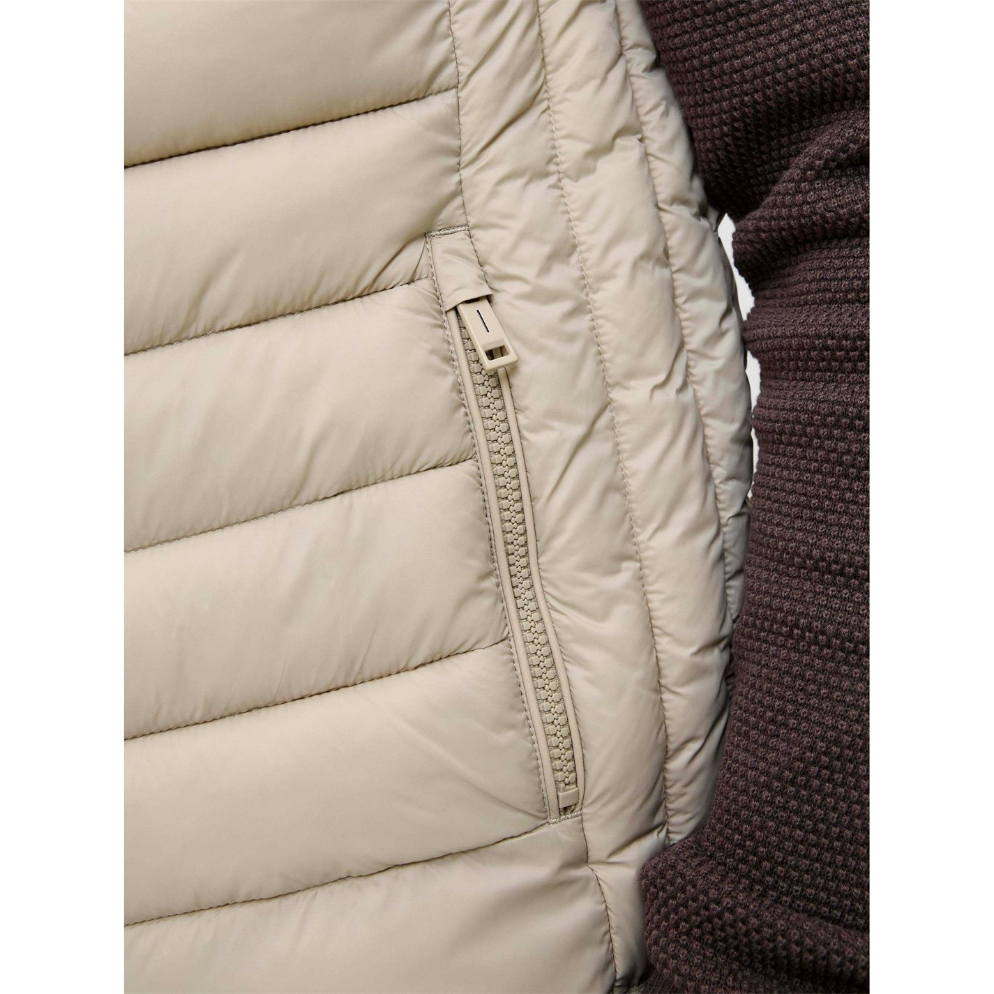 Gilet Femme Jones New York Taille 38/40 Gris - Léger, Coupe Regular, Coton