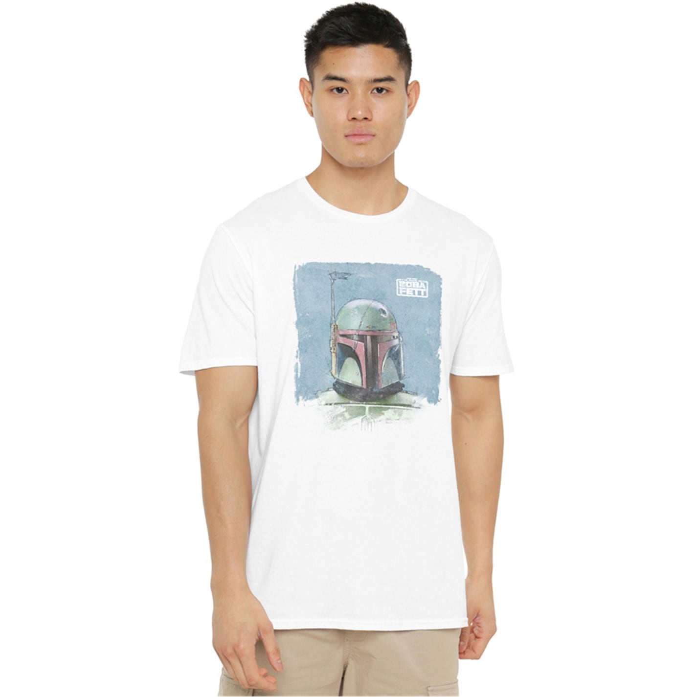 STAR WARS Boba Fett Tシャツ ホワイト M Star Wars | Star Wars Boba Paint Mens Mens T-Shirt White | White