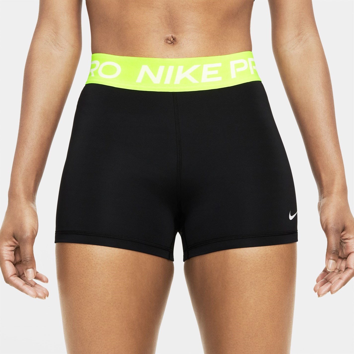 FlipBelt Women's Air Comp Shorts 3 Inch - Jungle Green Running Shorts