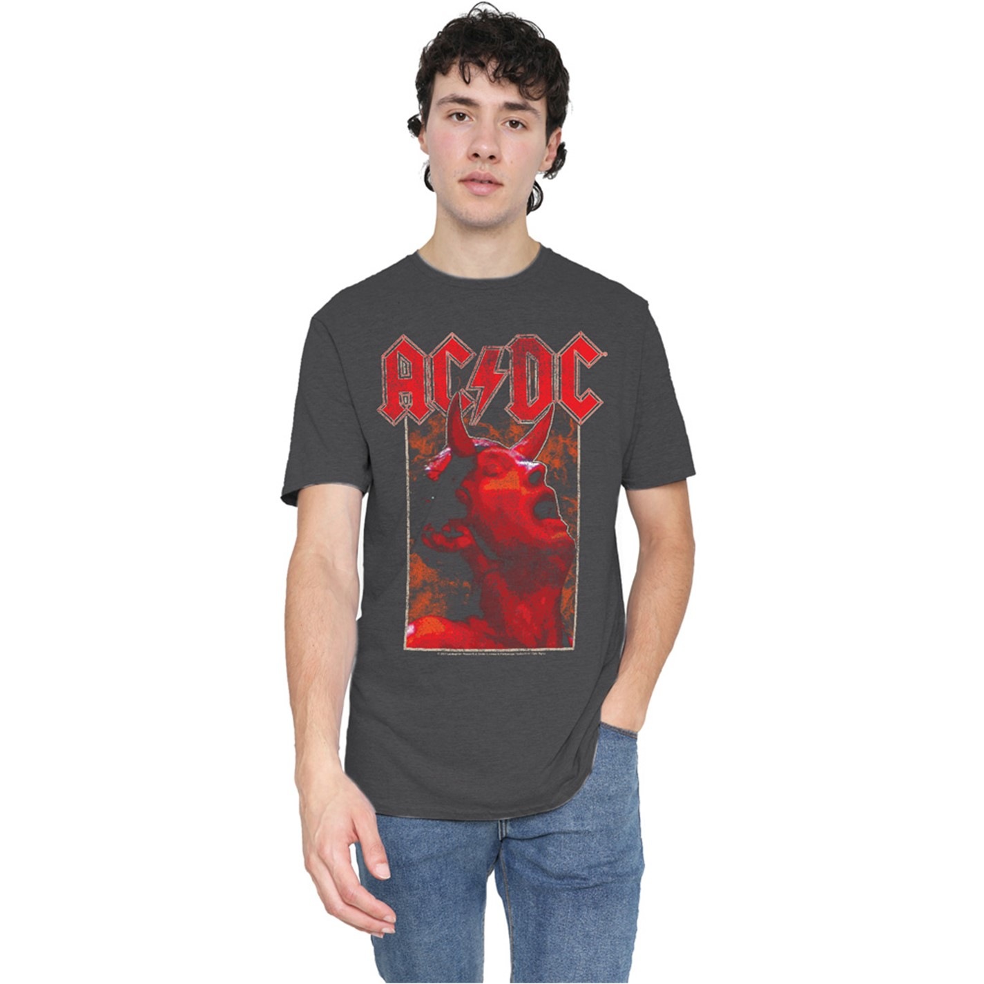 ACDC | AC DC Horns-Adult Heather Black | Charcoal | SportsDirect.com