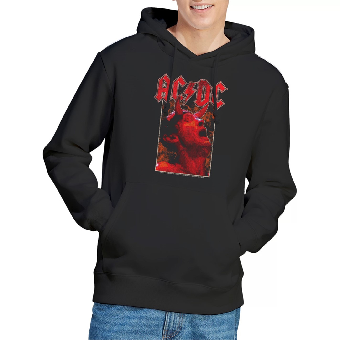 ACDC | AC DC Horns Hoddie Black | Black | SportsDirect.com