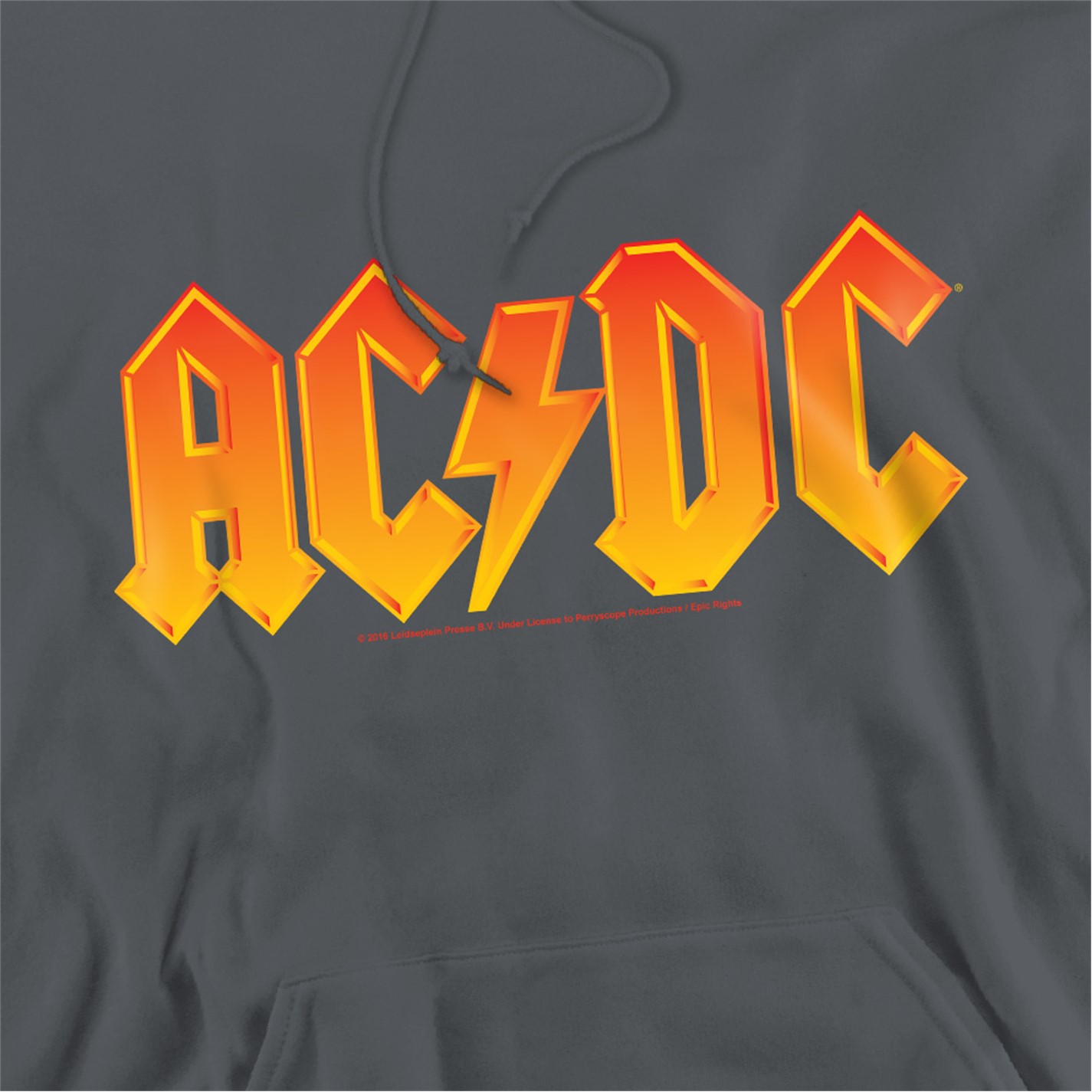 ACDC | AC DC Logo Hoodie Charcoal | Charcoal | SportsDirect.com