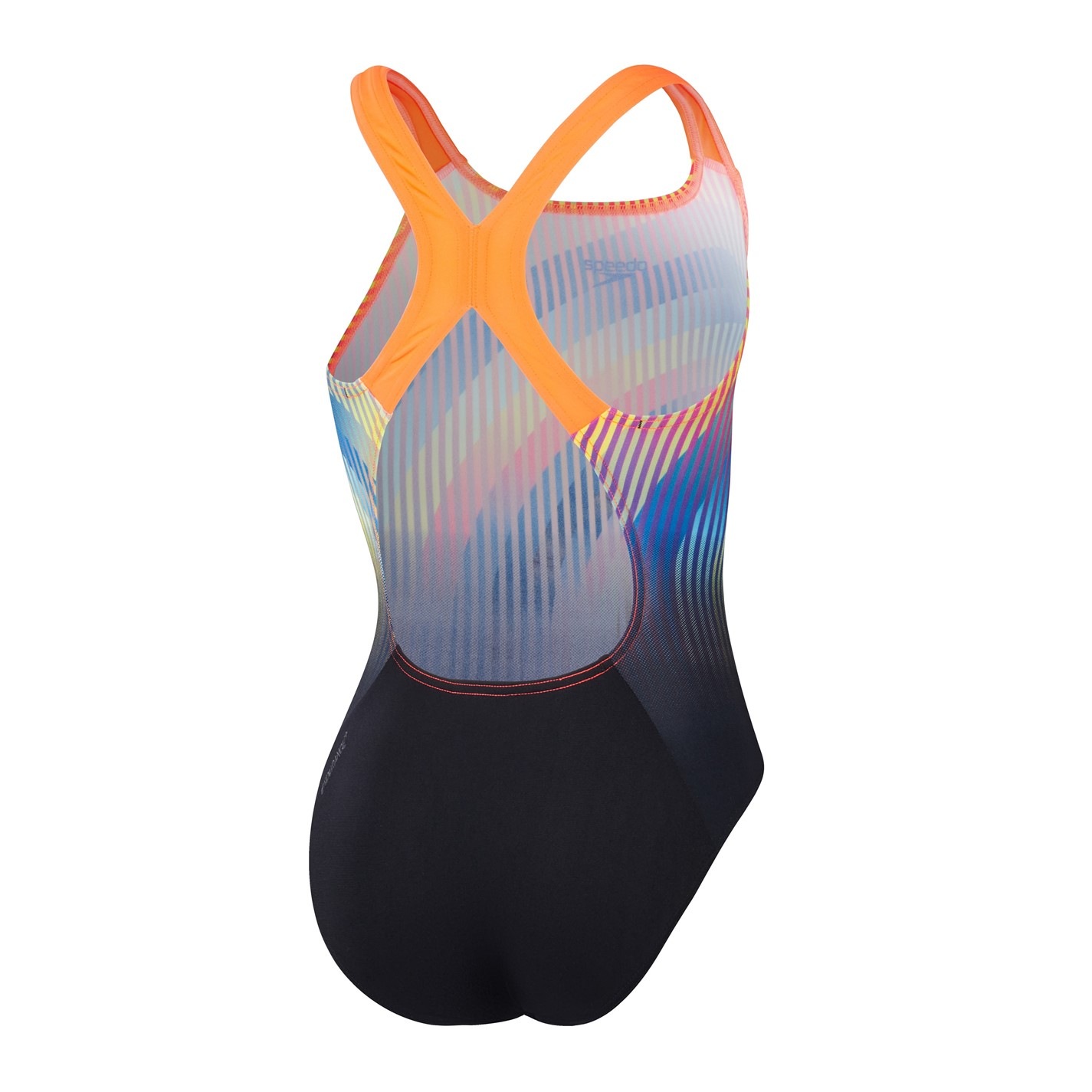 Speedo Women's Hydraline One Piece Fitness Swimsuit – UPF 50+, Chlorine Resistant, Removable Cups