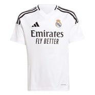 Adidas Real Madrid Home Shirt 2024 2025 Juniors White Adidas Real Madrid Home Shirt 2024 2025 Juniors White