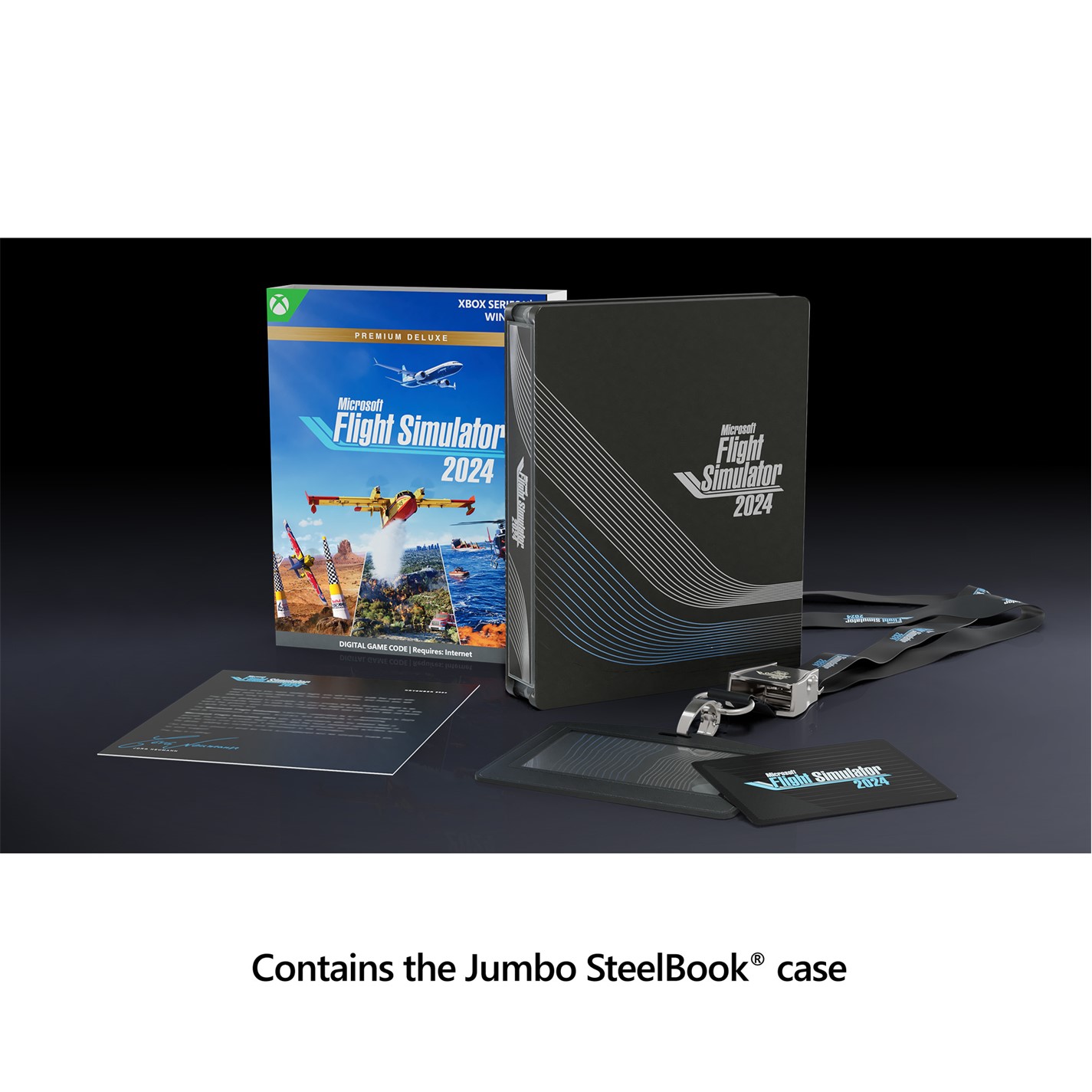 Microsoft Flight Simulator 2024 – Premium Deluxe SteelBook