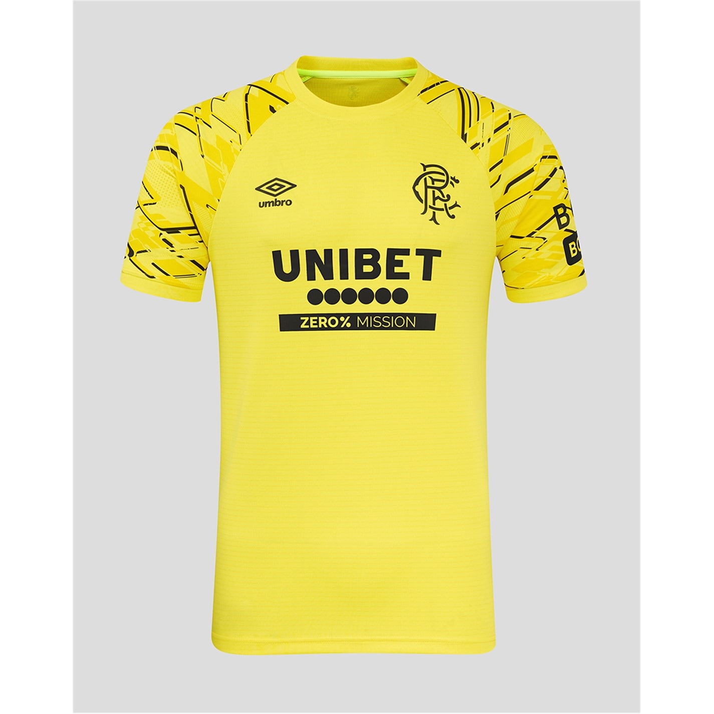 Umbro | Rangers Goalkeepers Shirt 2025 2026 Mens | Yellow ...