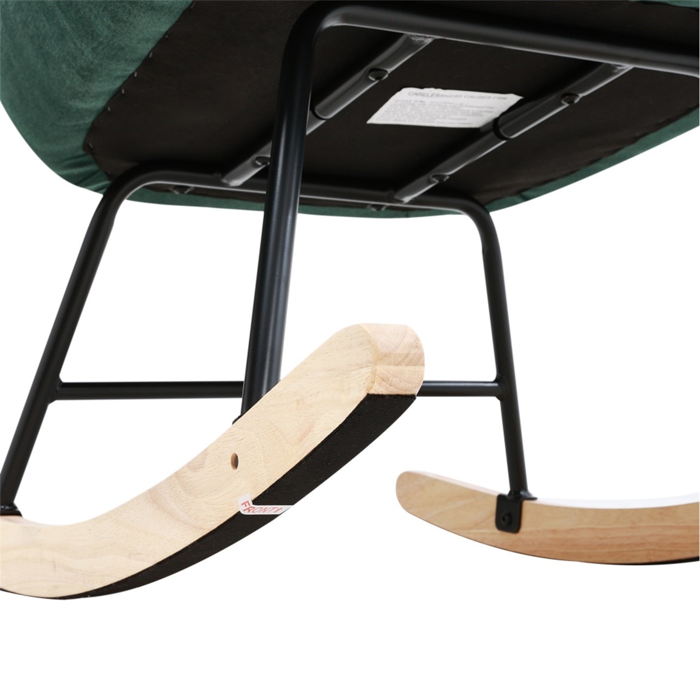 Kabinet UK | Tufted Upholstered Rocking Chair Multi | Black,Grey,Blue ...