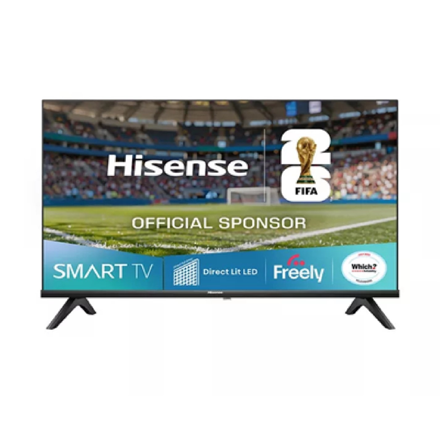 Hisense | 32 LED HD Ready HDR Smart TV with Freely | Black