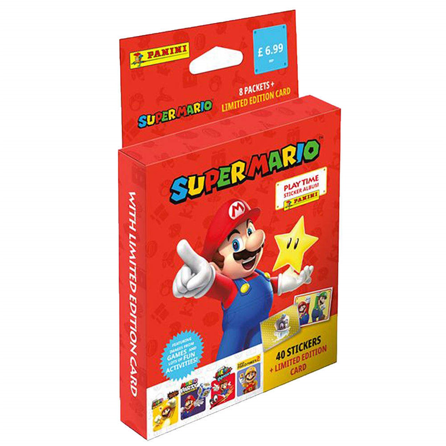 Super Mario Playtime Sticker Multiset | SportsDirect.com USA