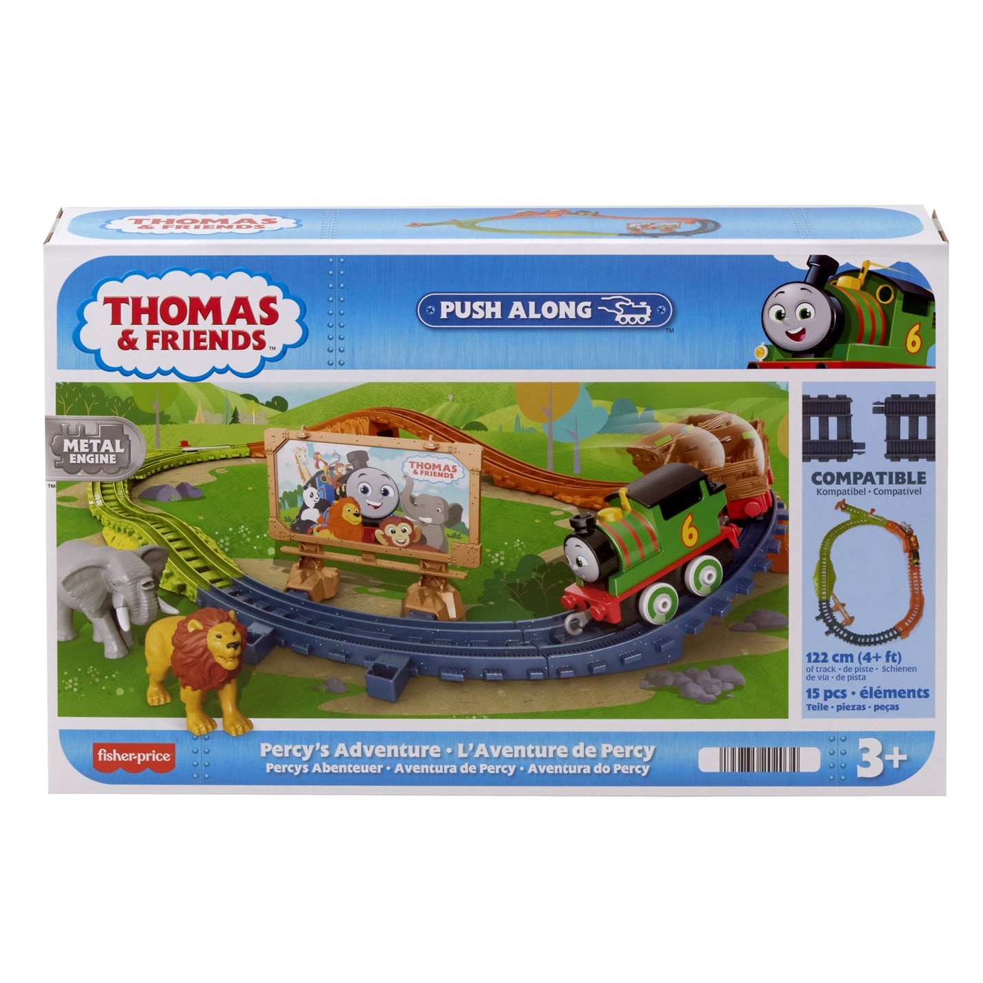 Thomas And Friends Thomas And Friends Push Along Track Asst 
