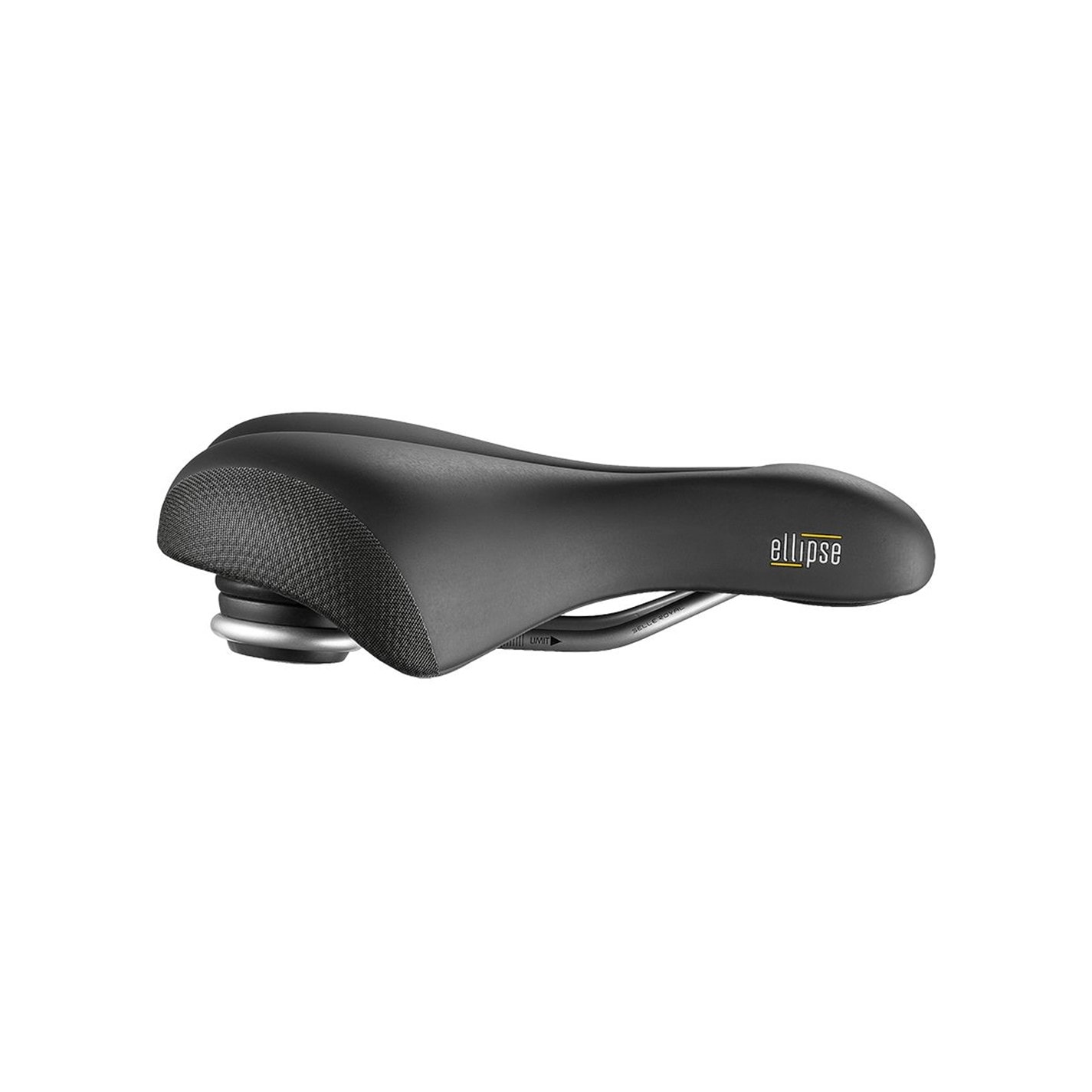 Selle Vélo SMP Royale Ellipse – Anatomique Gel Vacuum Light – Noire