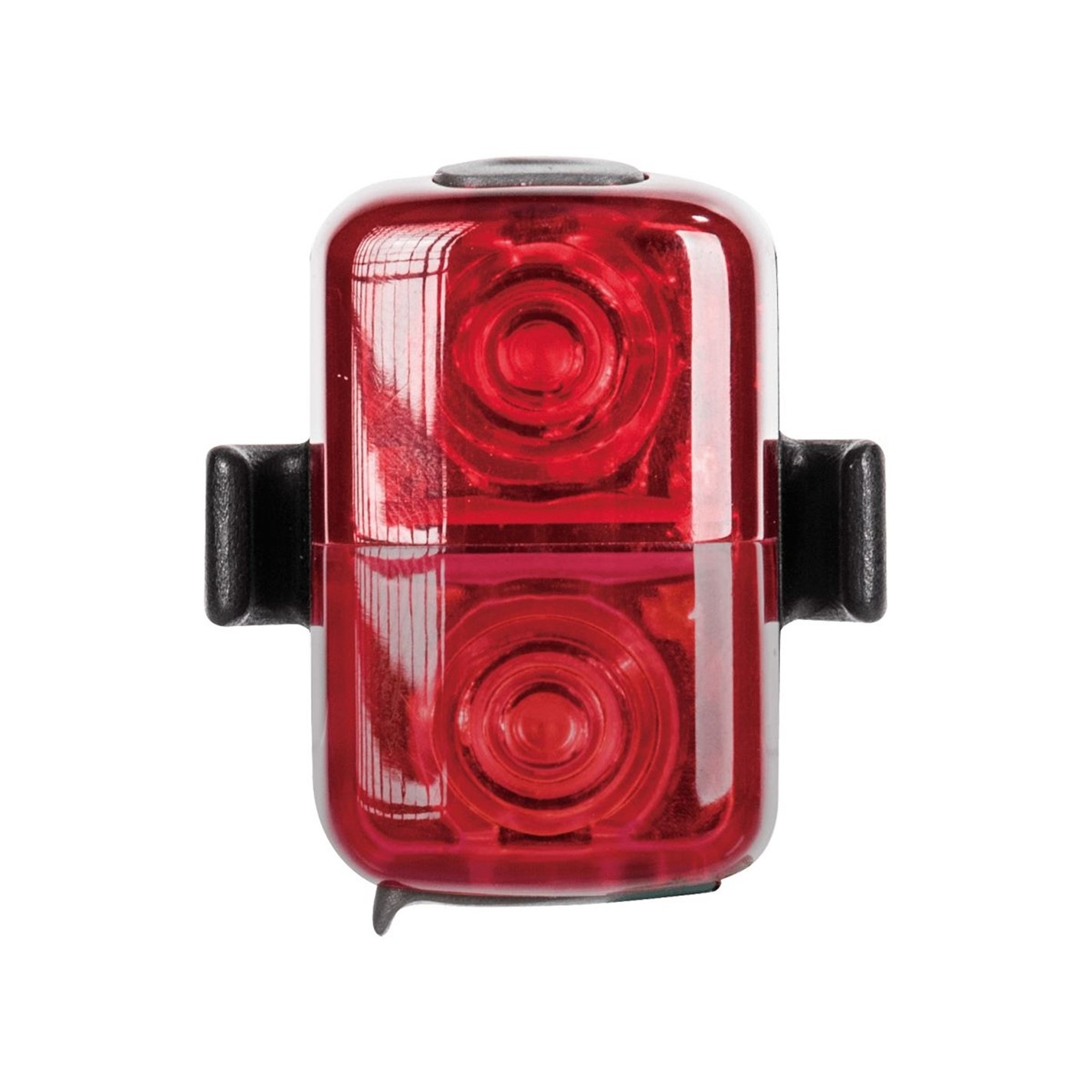 BARAC Feu Arrière Vélo Rechargeable USB – 5 LED, 4 Modes, 15 Lumens, étanche, Batterie Intégrée