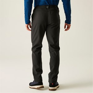 Pantalon De Randonnée Homme Regatta Fenton - Softshell Résistant à L'eau Et Coupe-vent, Gris