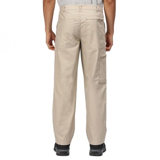 Regatta Pantaloni Workwear New Action – Uomo – Tessuto Idrorepellente E Asciugatura Rapida – Multi-tasca Con Cerniere – Vita Elasticizzata – Navy, Taglia 32 (Gamba Lunga +5cm)