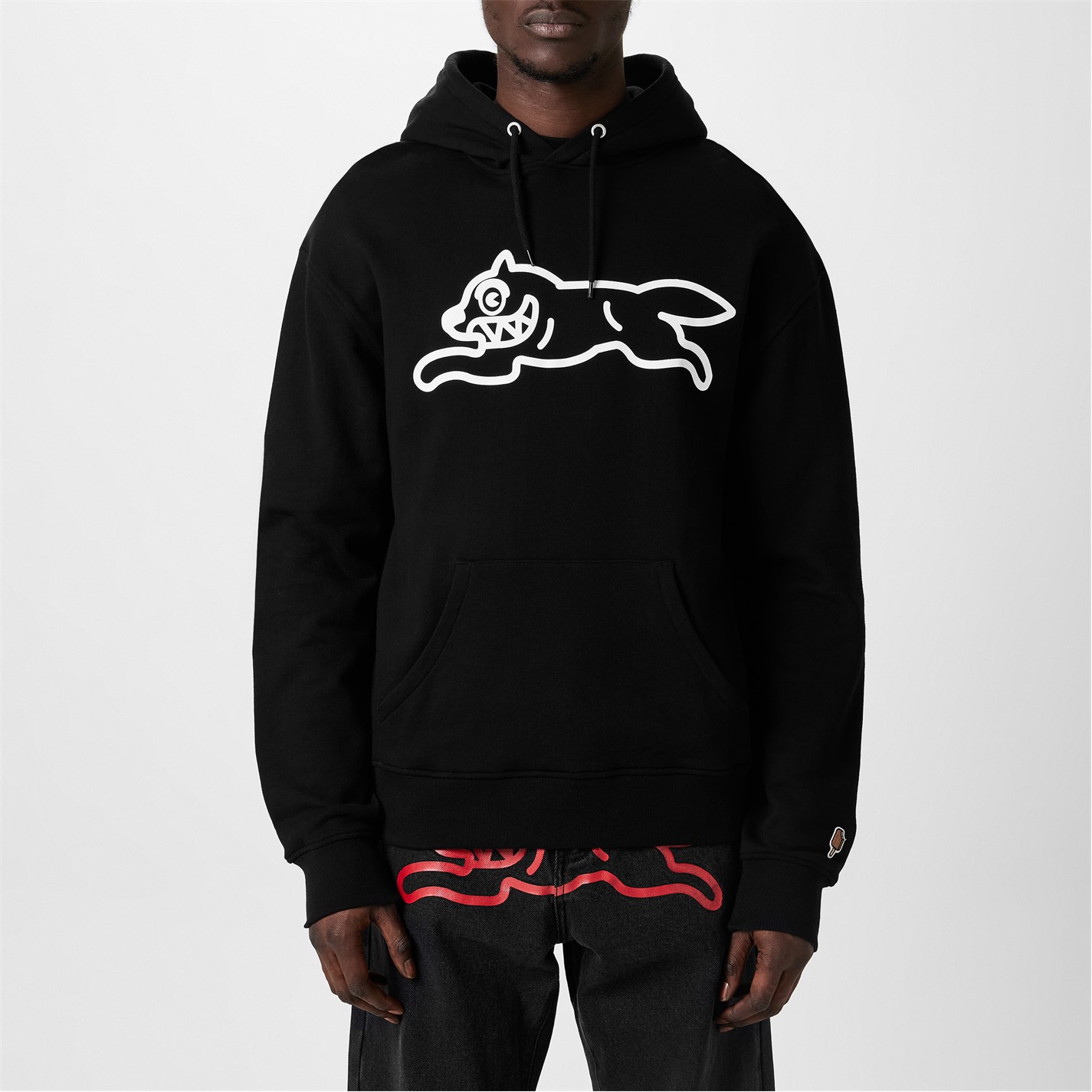 ICECREAM | Men's Run Dog Pull Over Hoodie | Black | SportsDirect.com