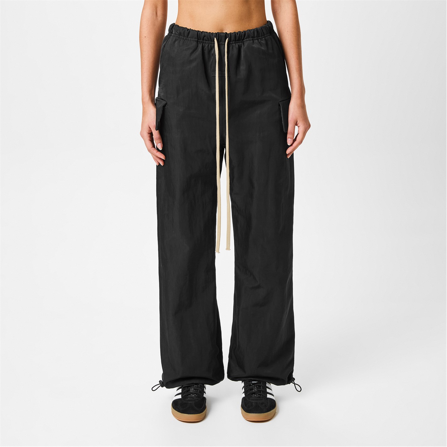 FEAR OF GOD ESSENTIALS | Nylon Cargo Trousers | Black FEAR OF GOD ESSENTIALS | Nylon Cargo Trousers | Black