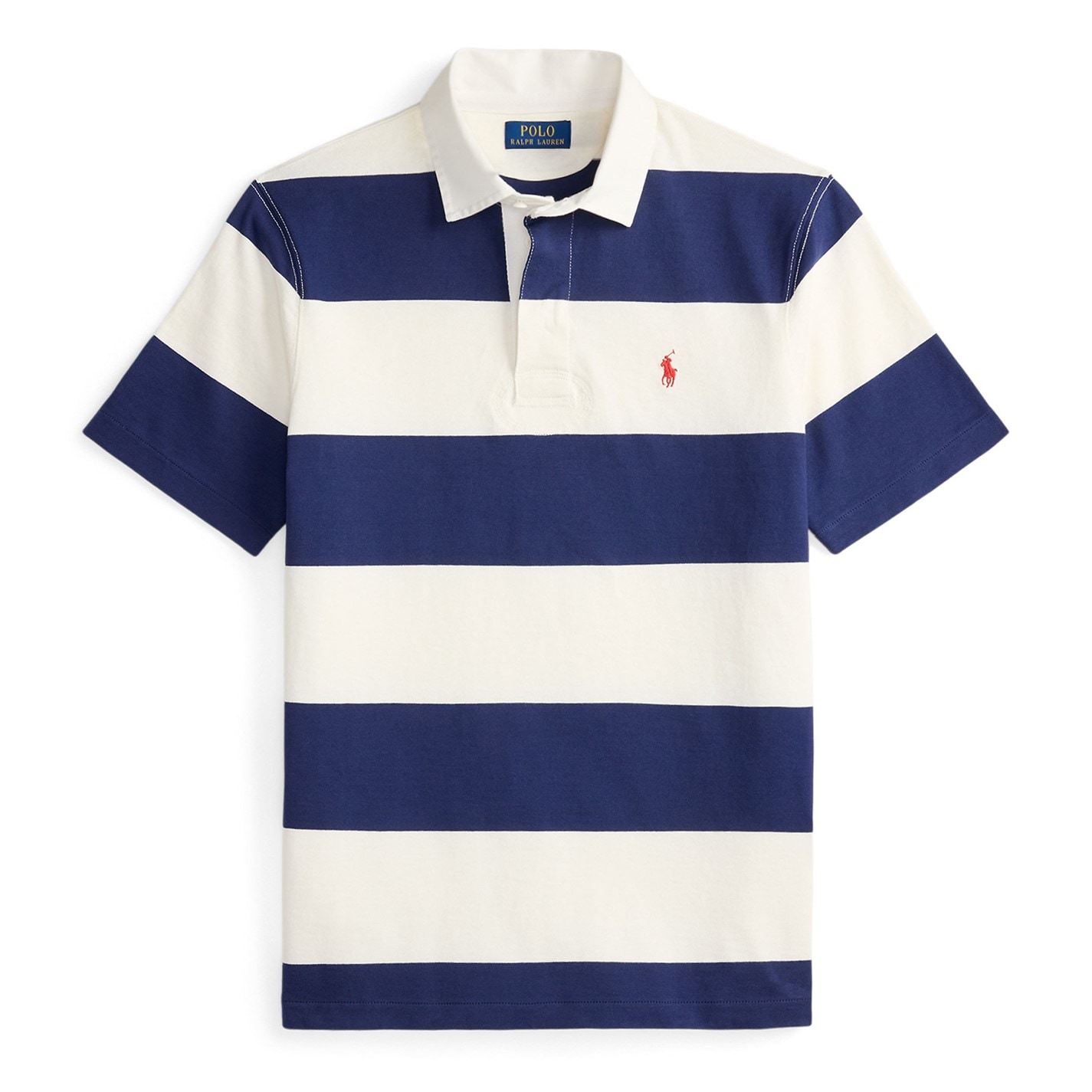 Polo by Ralph Lauren Rugby Shirt, ラガーシャツ Classic Fit Short-Sleeve Rugby Shirt for Men | Ralph Lauren® UK