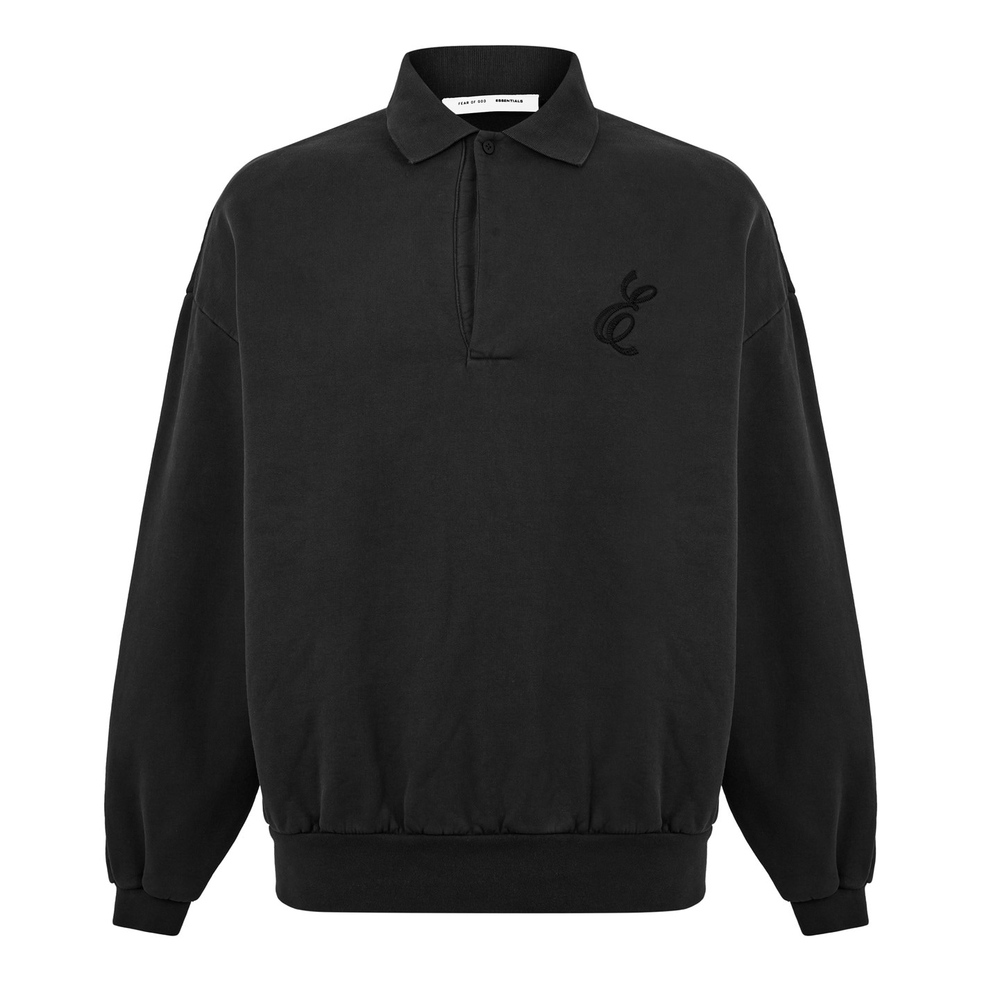FEAR OF GOD ESSENTIALS | Men's Long Sleeve Polo Shirt | Long