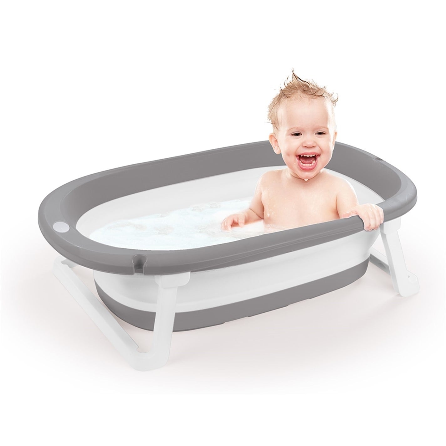 Dolu | Folding Baby Bathtub | Grey | SportsDirect.com