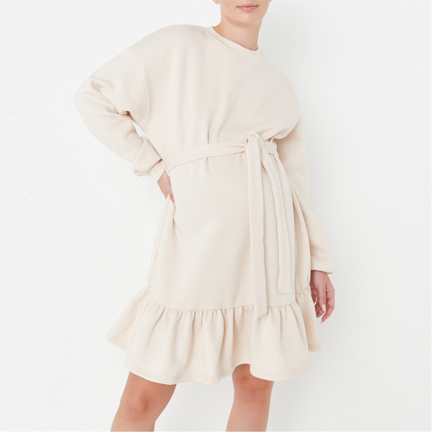 Missguided | Mama Embroidered Maternity Sweatshirt Dress | Hoodie Dresses |  SportsDirect.com