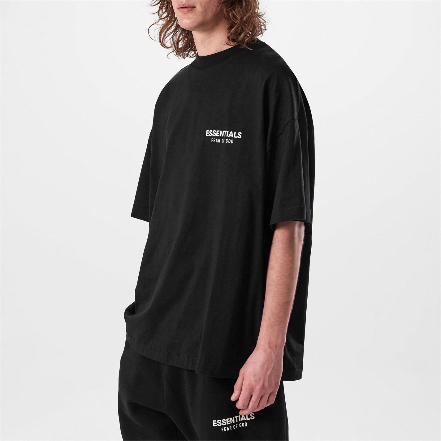 T-shirt Fear Of God Essentials SS21 Homme - Taille XL (coupe Large), Beige, Neuf Avec étiquettes