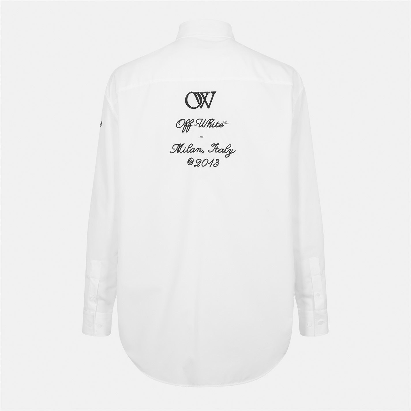 Off-White Men's Shirt Con Black