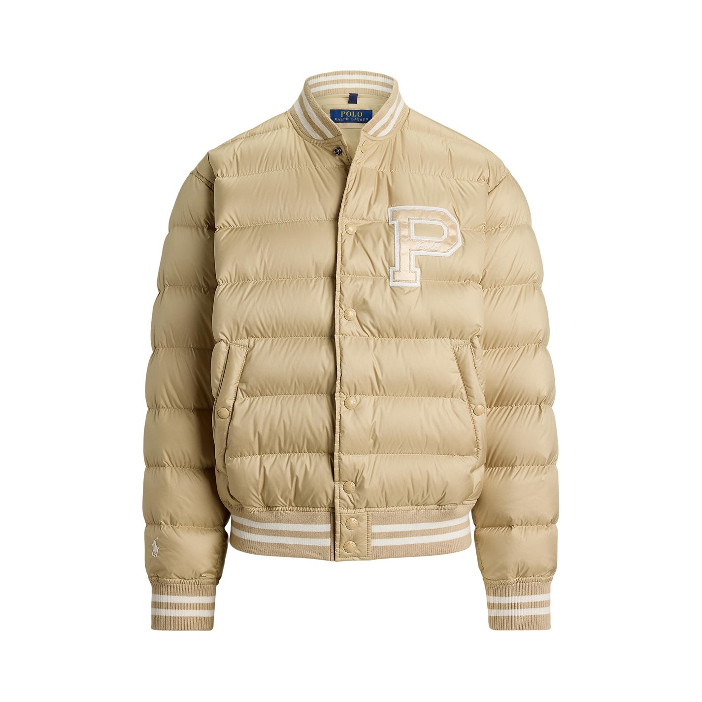 POLO RALPH LAUREN | Men's Short Puffer Jacket | Classic Tan