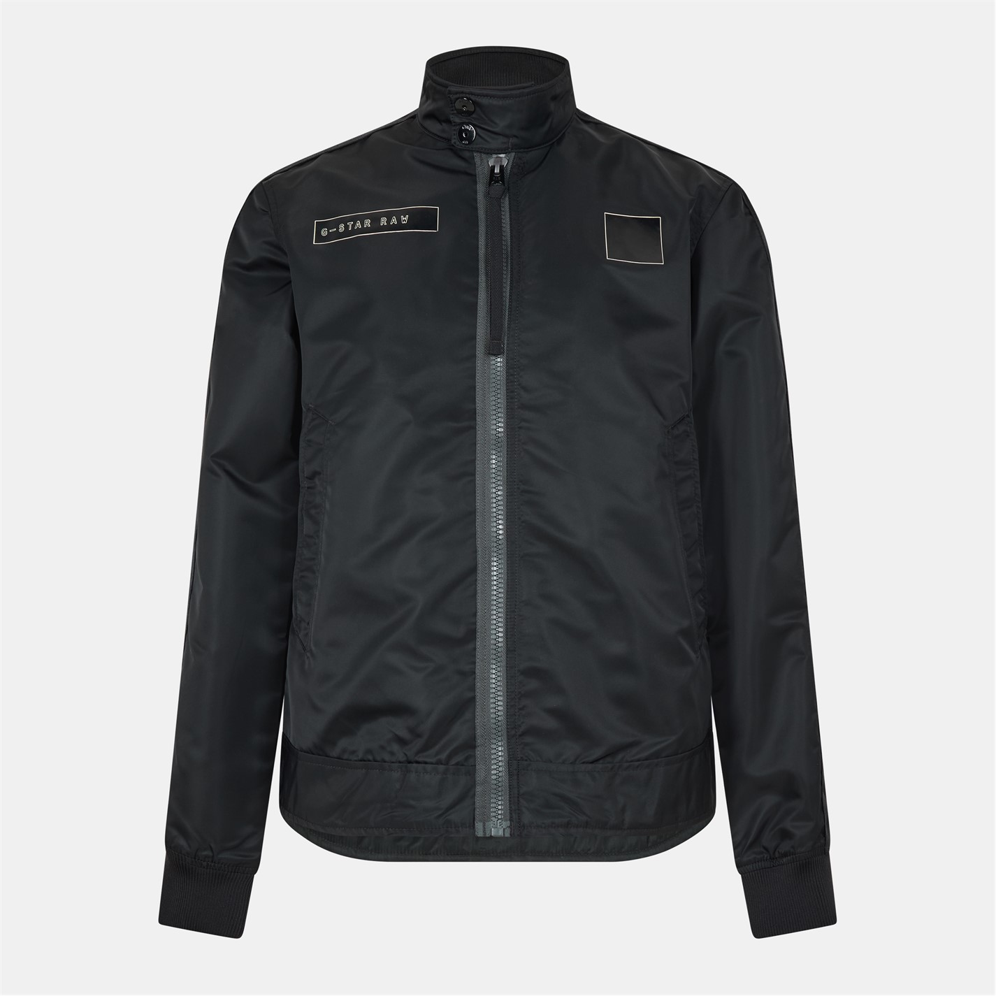 G Star Men's Long Sleeve Zip Harrington Jacket