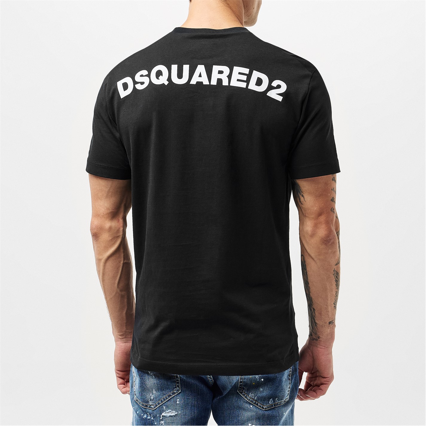 DSQUARED2 | Maple Leaf T-Shirt | Black | SportsDirect.com