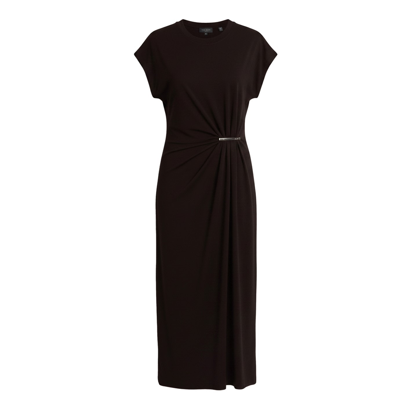 short black sequin long sleeve dress Black Sequins Gold Zipper Long Sleeve Dress main image 1