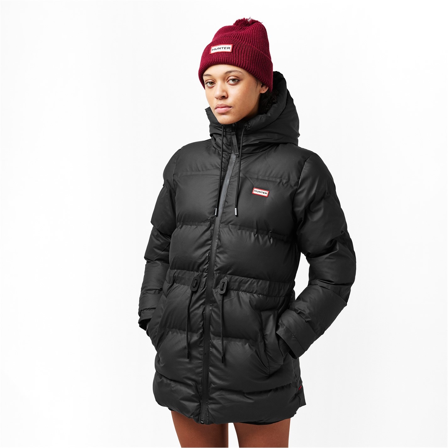 Hunter Women's Sonic Waterproof Short Puffer Jacket | SportsDirect