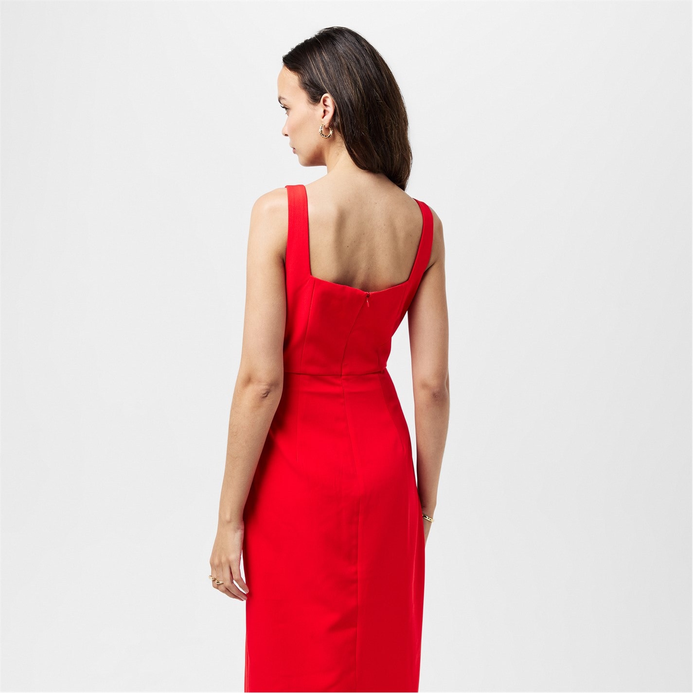 french connection red bodycon dress French Connection Red Bodycon – WISI-Oi main image 0